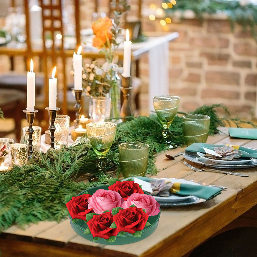 12 szt. okrągłych plastikowych – Wedding Floral Supply recenzja i cena