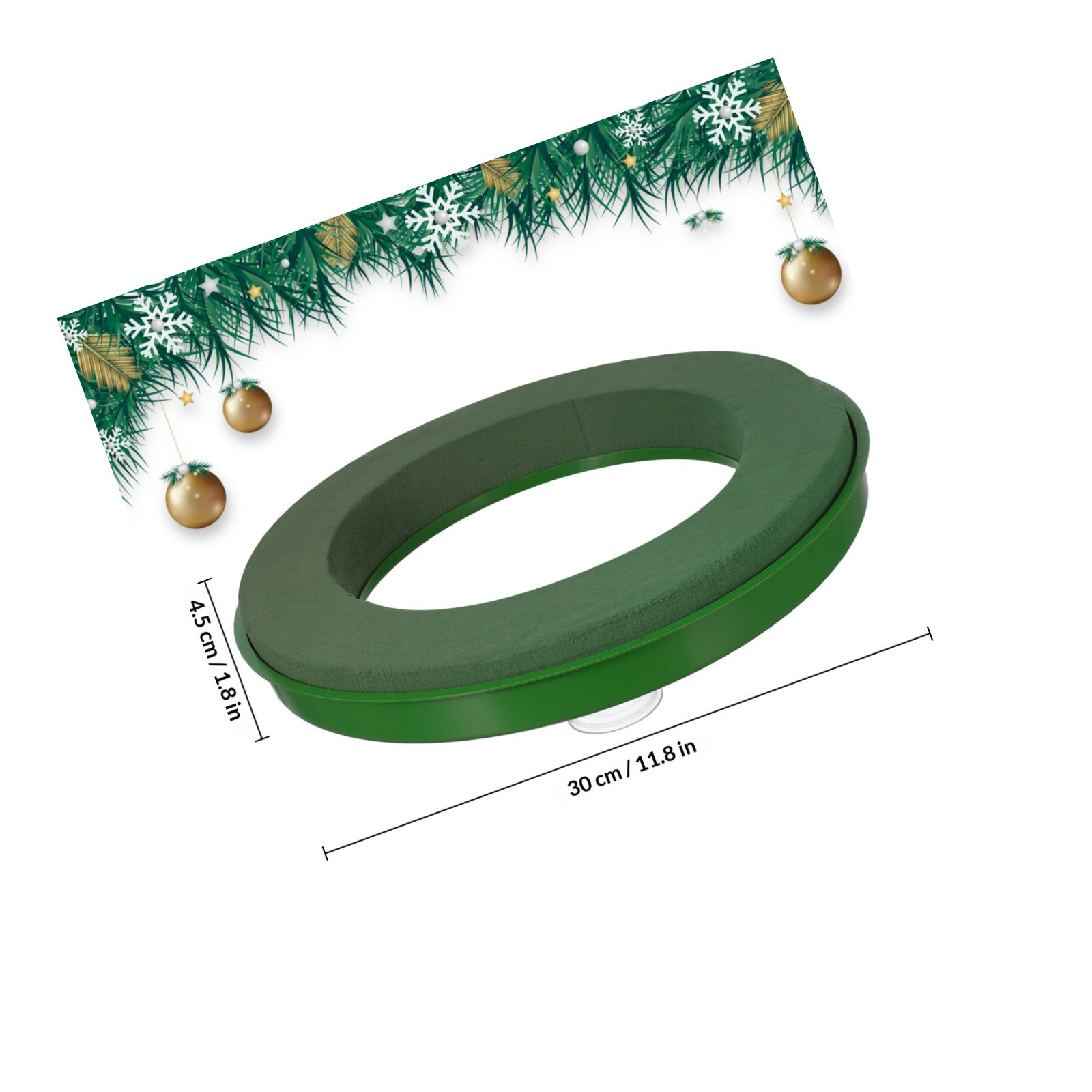 Mały pierścień z pianki kwiato – Wedding Floral Supply recenzja i cena
