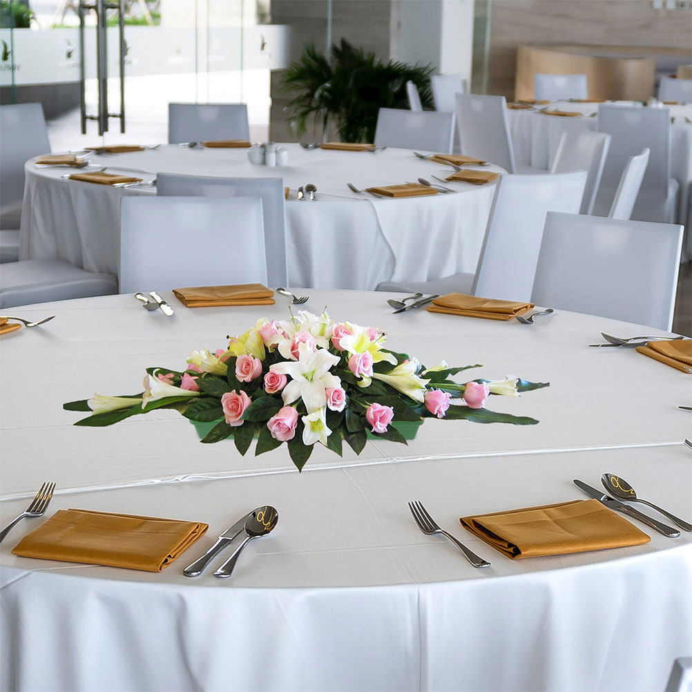 6 szt. plastikowych podkładek  – Wedding Floral Supply recenzja i cena