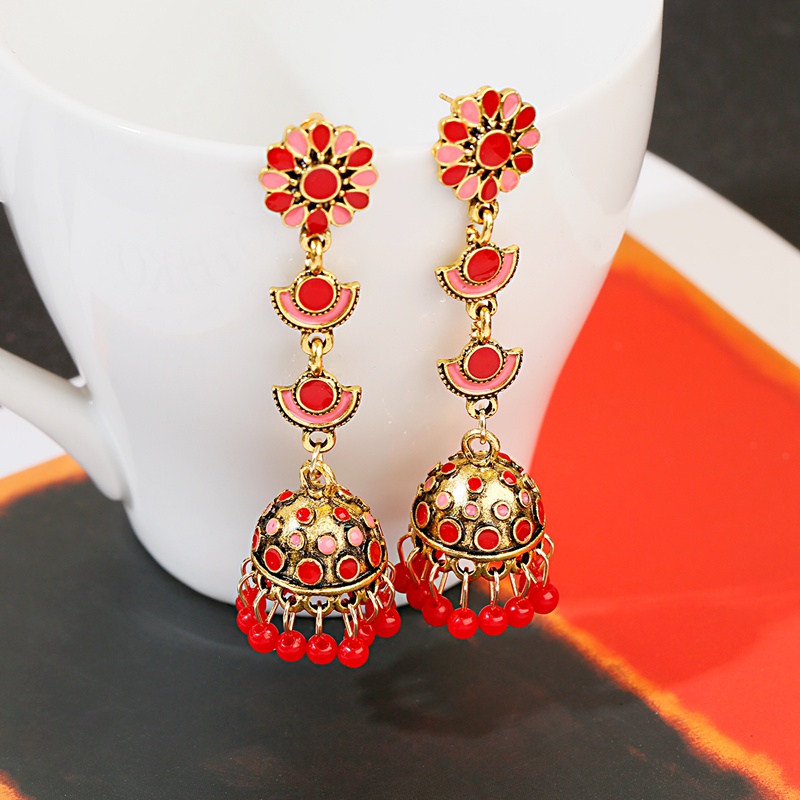 Etniczne długie różowy kwiat k – Indian Wedding Supply recenzja i cena