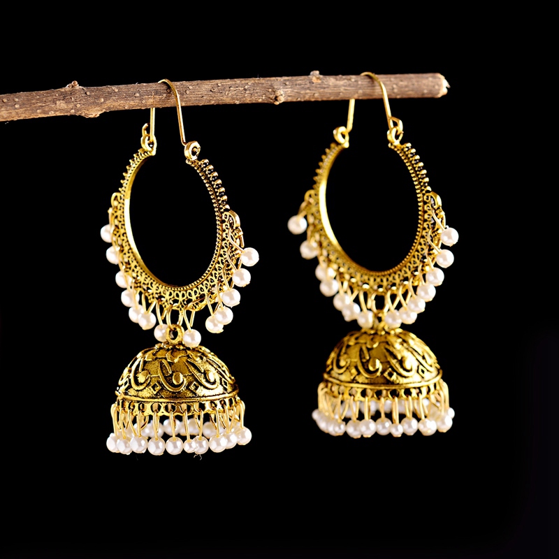 Nowa Indyjska Biżuteria Jhumka – Indian Wedding Supply recenzja i cena